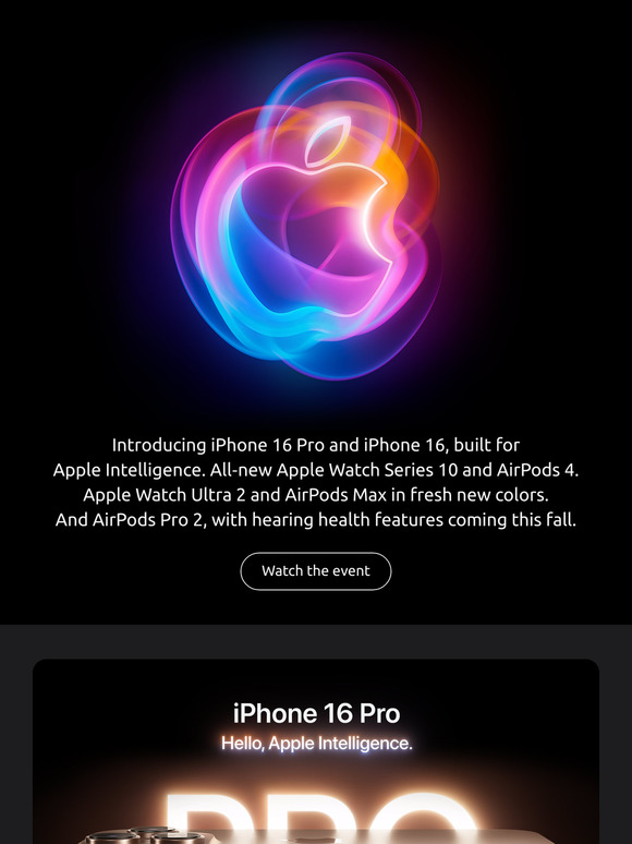 Here’s a recap of everything we announced at the Apple Event.