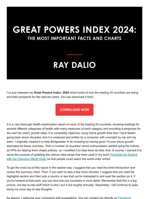 Great Powers Index 2024