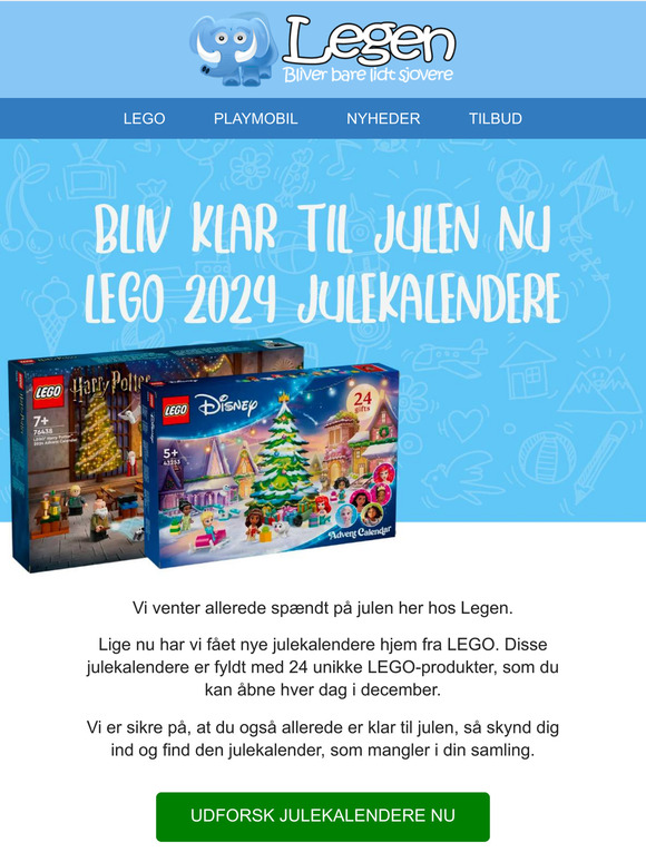 Gør klar til jul med disse julekalendere 🎁