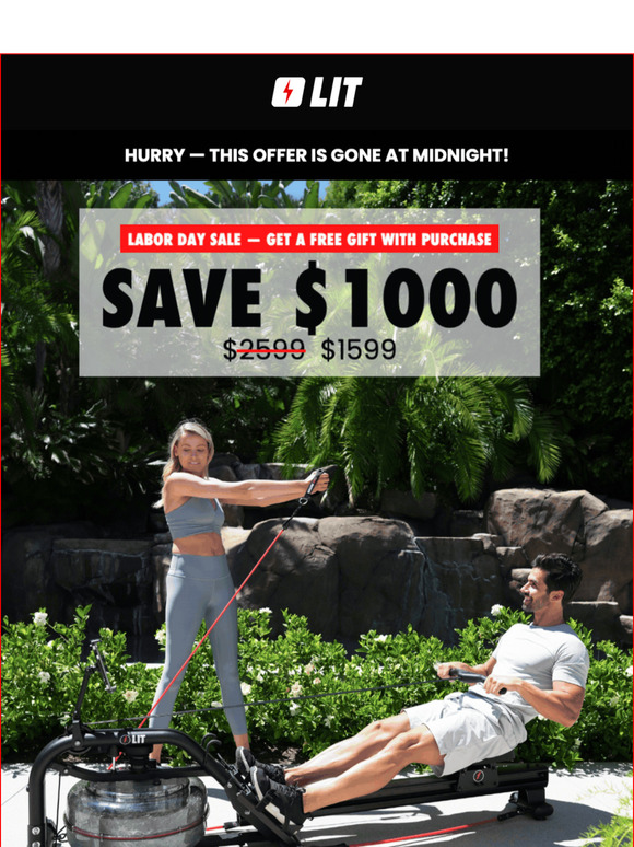 🚨ENDS MIDNIGHT!  — Save $1000 ⏰