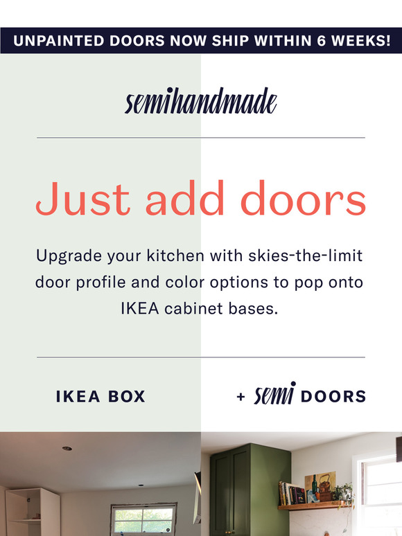◻️◻️◻️➕🚪🚪🚪 Just add doors