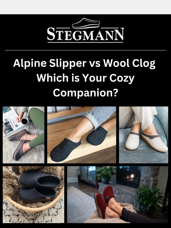 Which One’s Your Perfect Match? Alpine Slipper vs Wool Clog 🧦👣