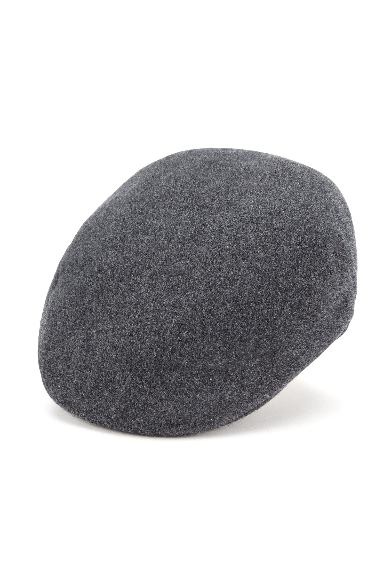 Gill Cashmere Flat Cap - Grey / 58 cm
