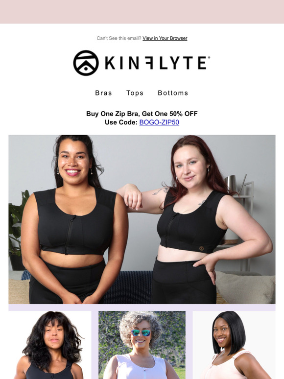 Exclusive: BOGO⚡Get 50% Off Zip Bras