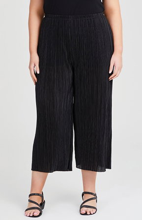 Plisse Culotte Pant