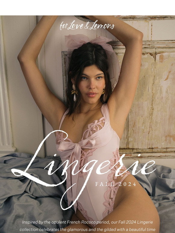 This Love Won't Fade Lingerie