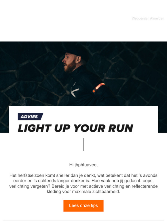 Hey jhphtuavee, light up your run! 💡