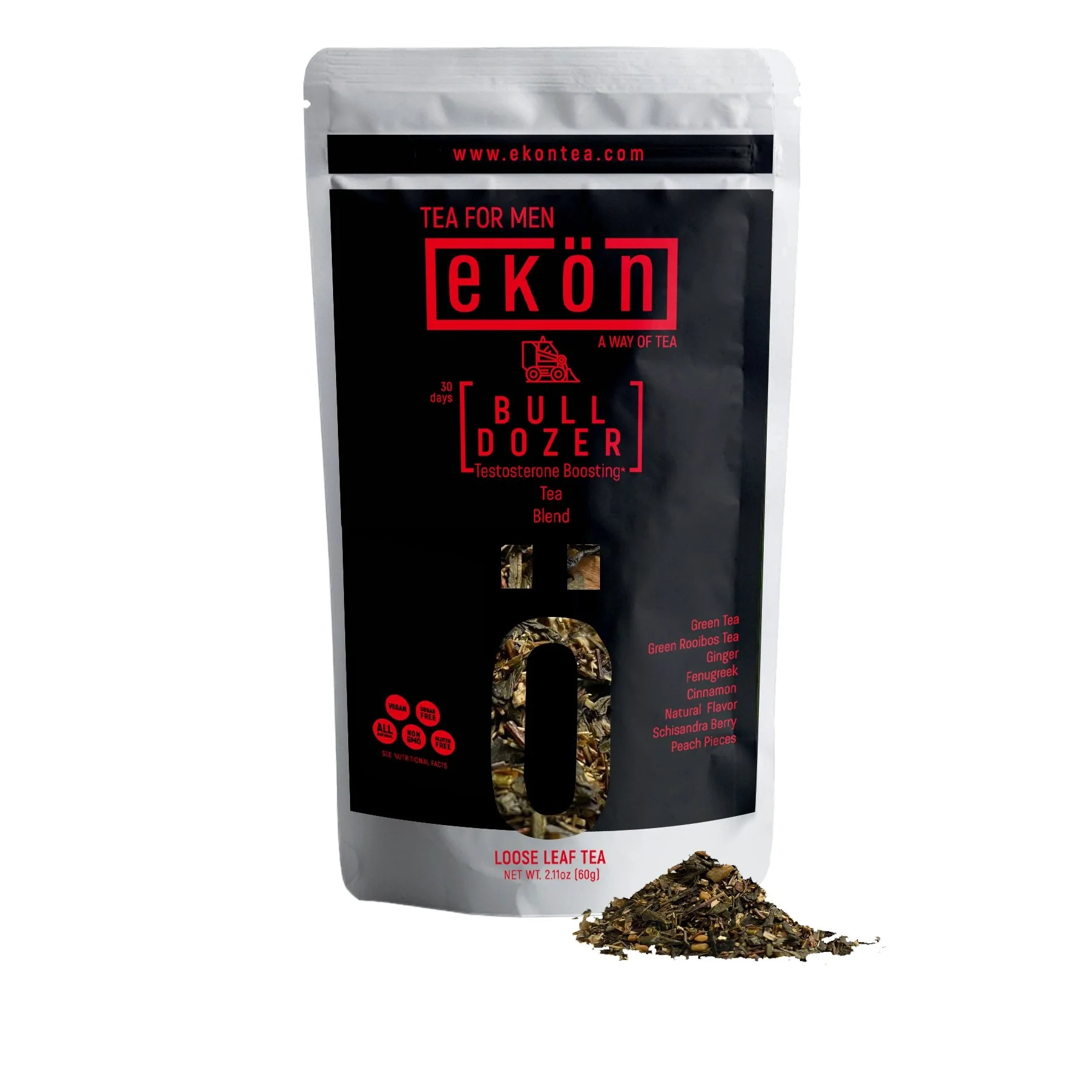 Image of Bulldozer - Natural Testosterone Boosting Tea Blend