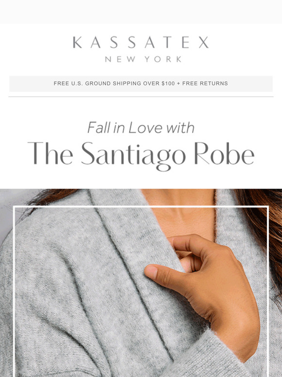 Cozy Up with Our New Robe