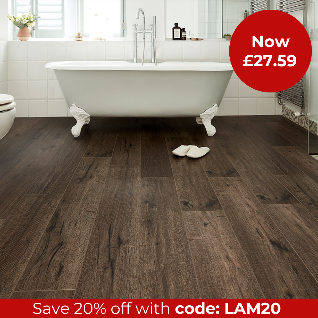 Audacity 12mm Laminate Flooring Homestead Oak