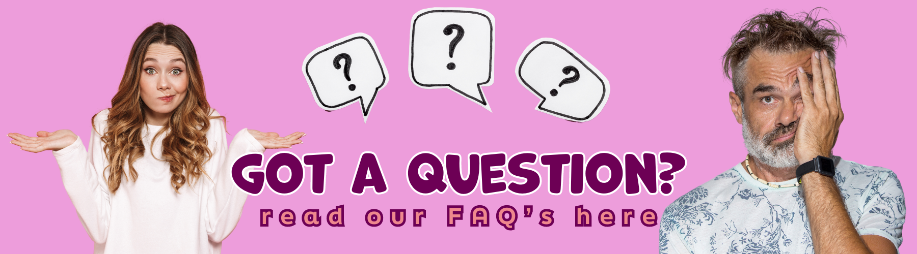 Question marks