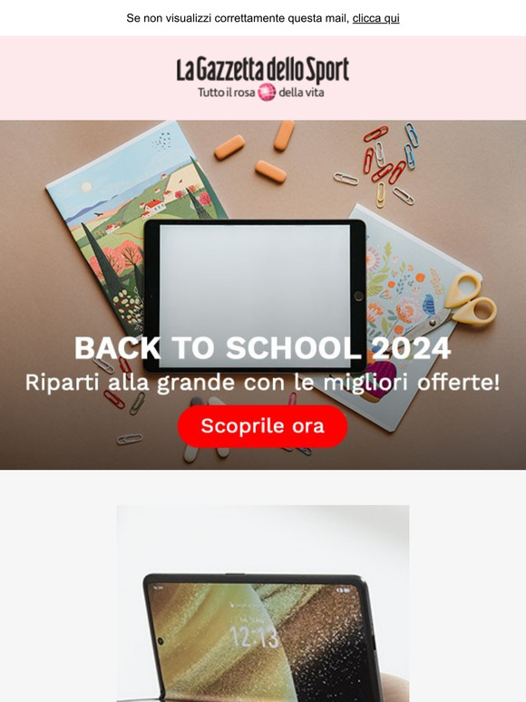 Back to School: approfitta delle nuove offerte!