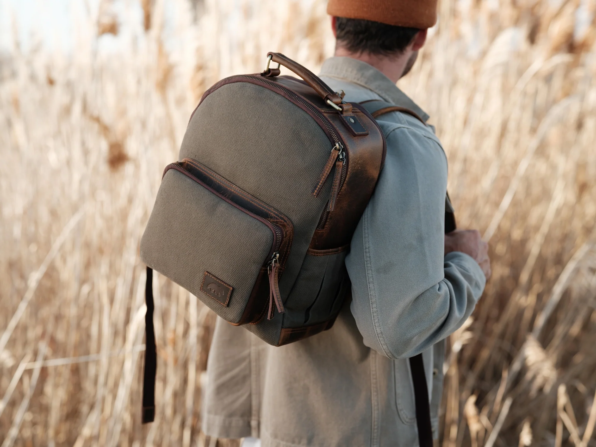 Image of Mini Traveler Canvas Backpack