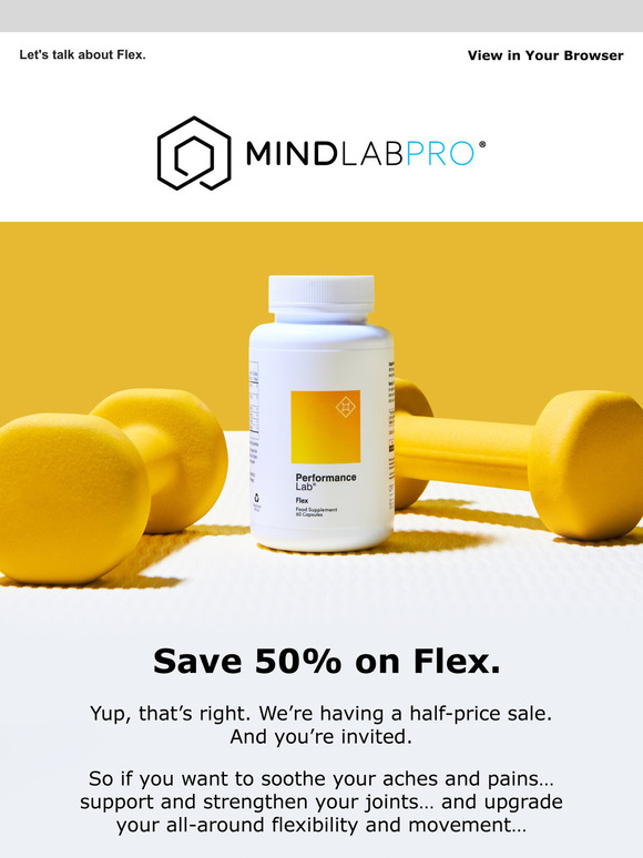 50% sale. Limited time. Fancy it?