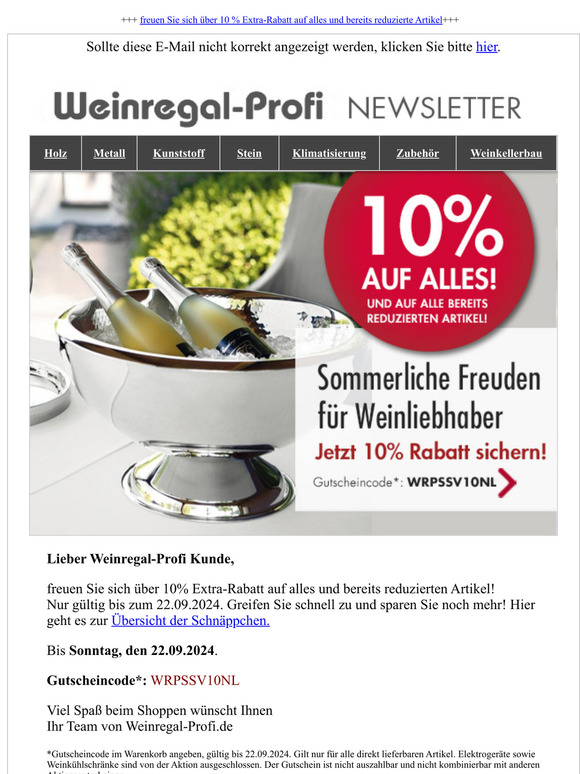 Sommerliche Freuden für Weinliebhaber