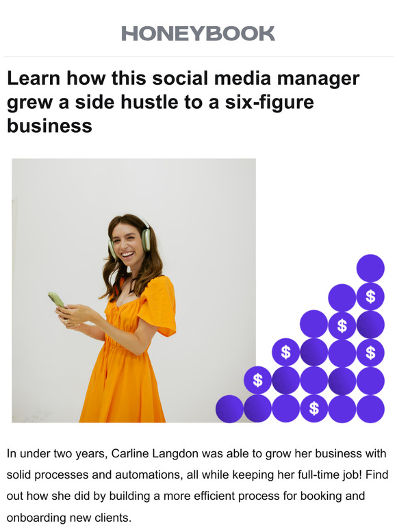 How to grow a side hustle to a six-figure business