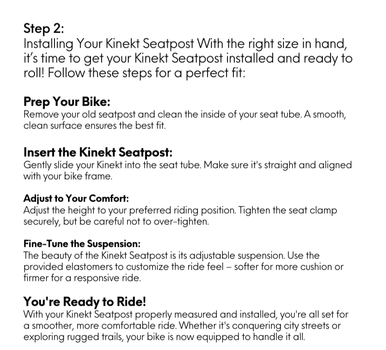 KINEKT Get the Perfect Fit How to Measure & Install Your Kinekt