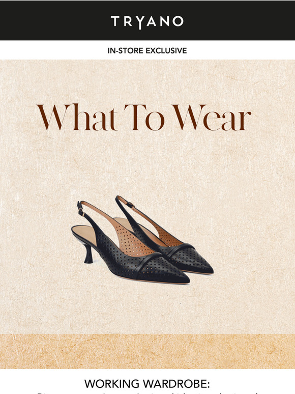 Working Wardrobe Essentials