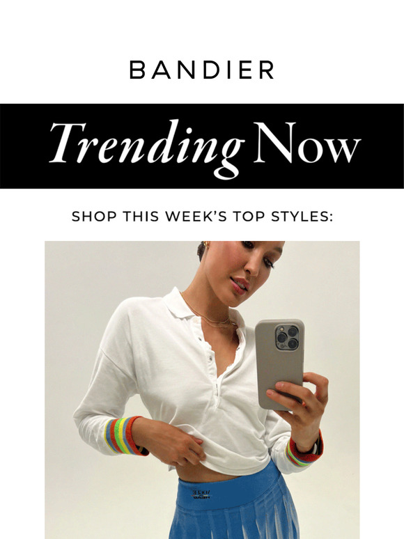 REPORTING LIVE: OUR FAVE TRENDS