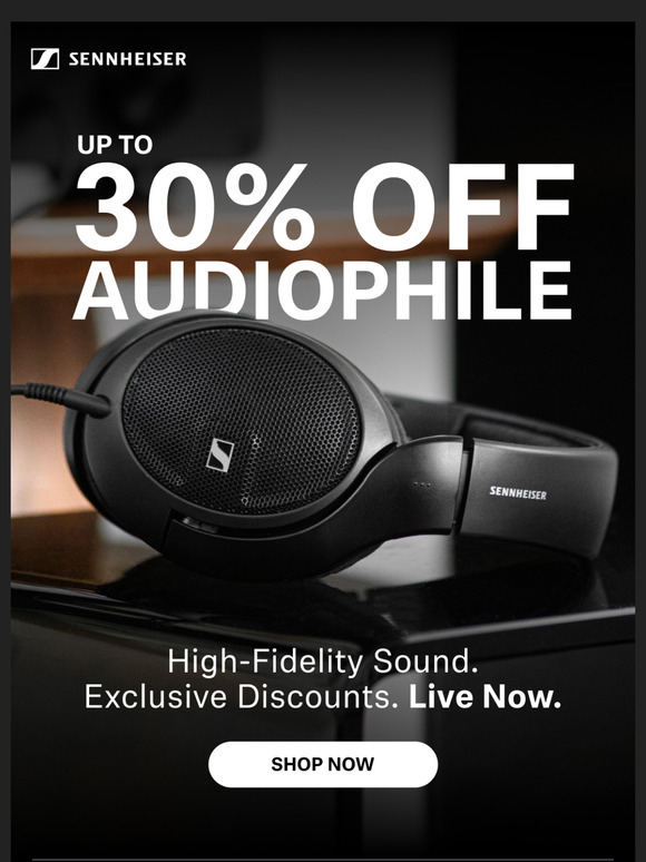 🎧 Up to 30% Off Audiophile Headphones!