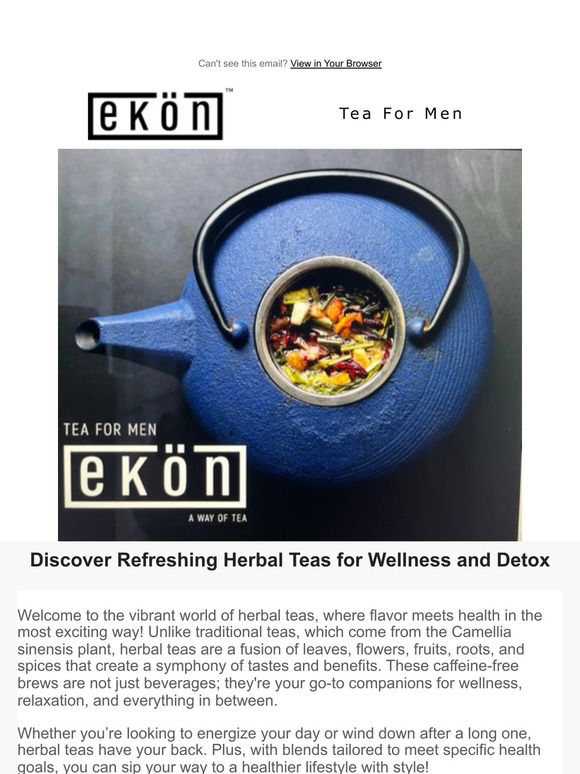 Herbal Teas for Wellness and Detox 💪