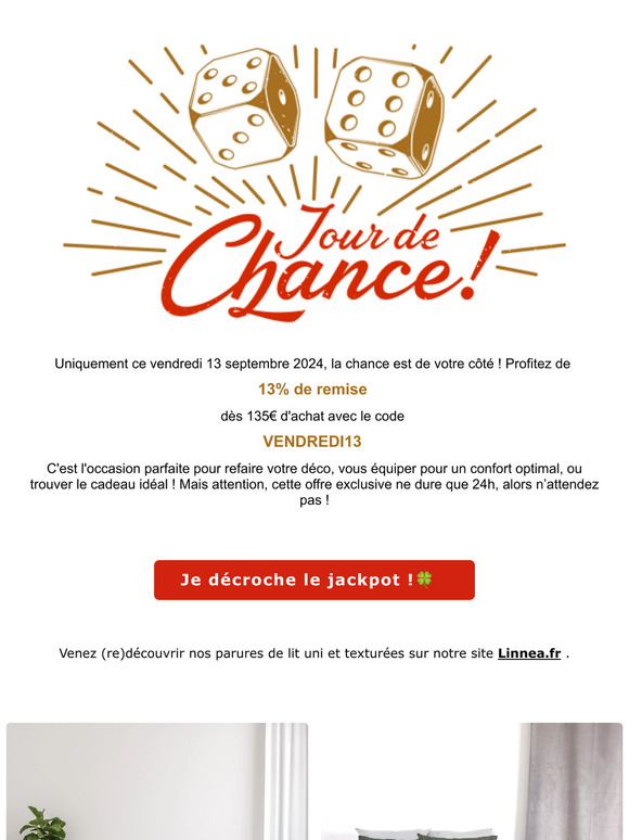 🎉 Offre spéciale Vendredi 13 septembre ! 🎉