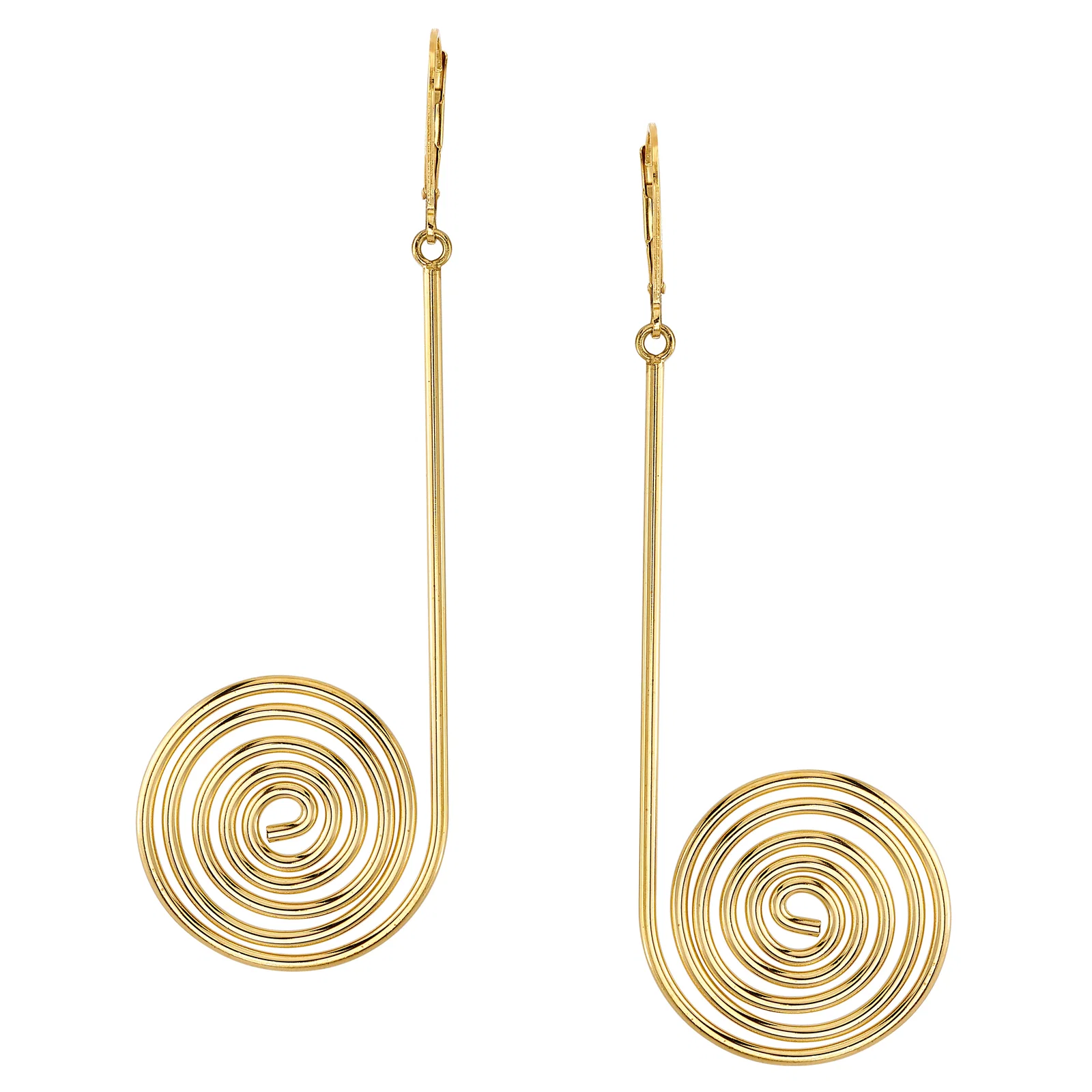 Image of Star Trek X RockLove Uhura Spiral Earrings