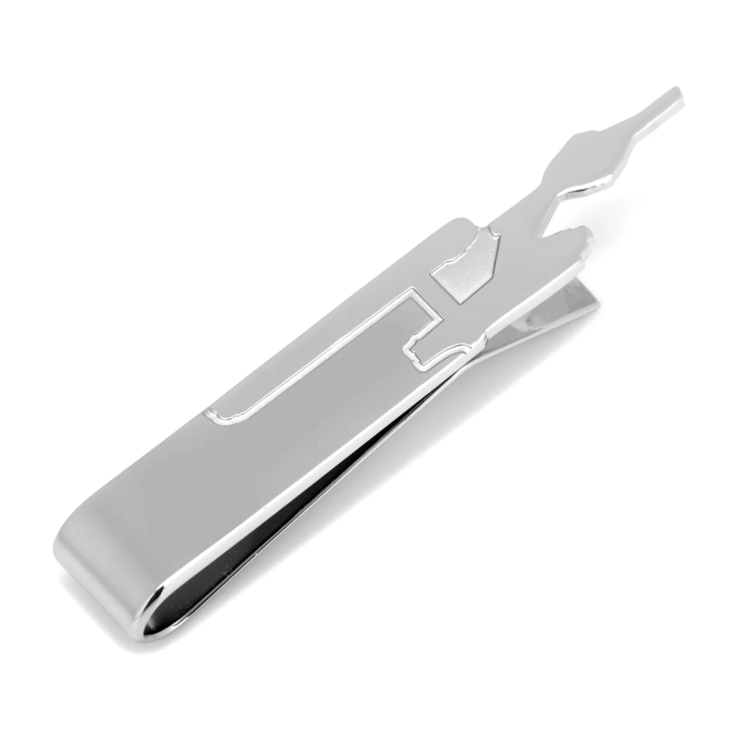 Image of Star Trek Enterprise Silhouette Tie Bar
