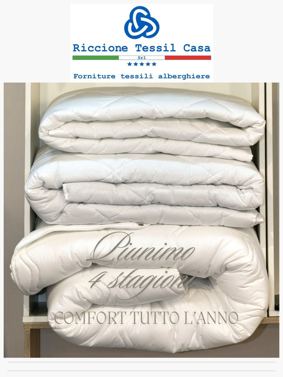 🛏️✨Il Piumino 4 Stagioni: La Soluzione Perfetta per Ogni Ospite, Tutto l'Anno!❄️