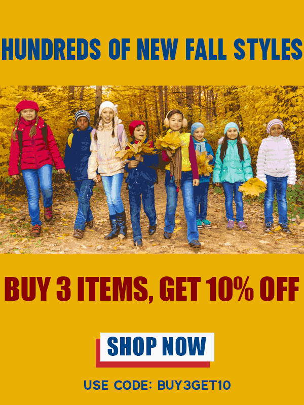 CookiesKids Time to Stock Up on AWESOME NEW FALL STYLES. Buy More