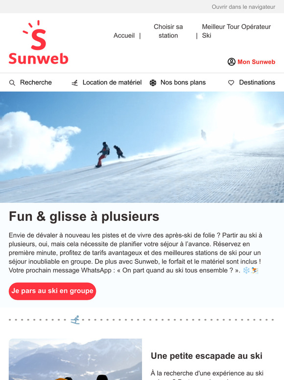 Prêt à (re)conquérir les pistes ? ❄️⛷️
