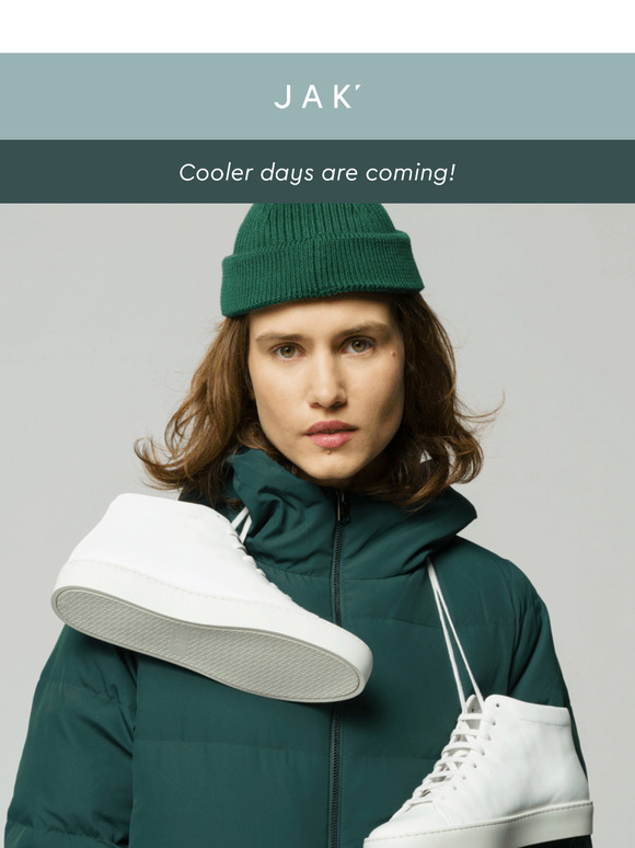 The perfect match between cool and the cooler days ahead.