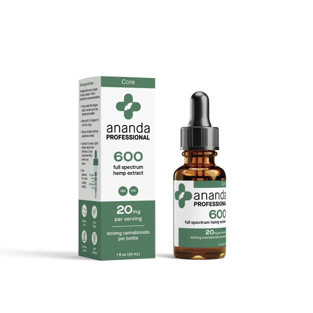 Image of 600mg Full Spectrum CBD Tincture