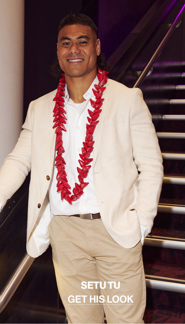 Linen Blend Slim Suit in Oat