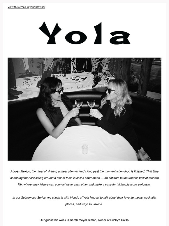 YOLA MARTINIS THE LUCKY'S WAY