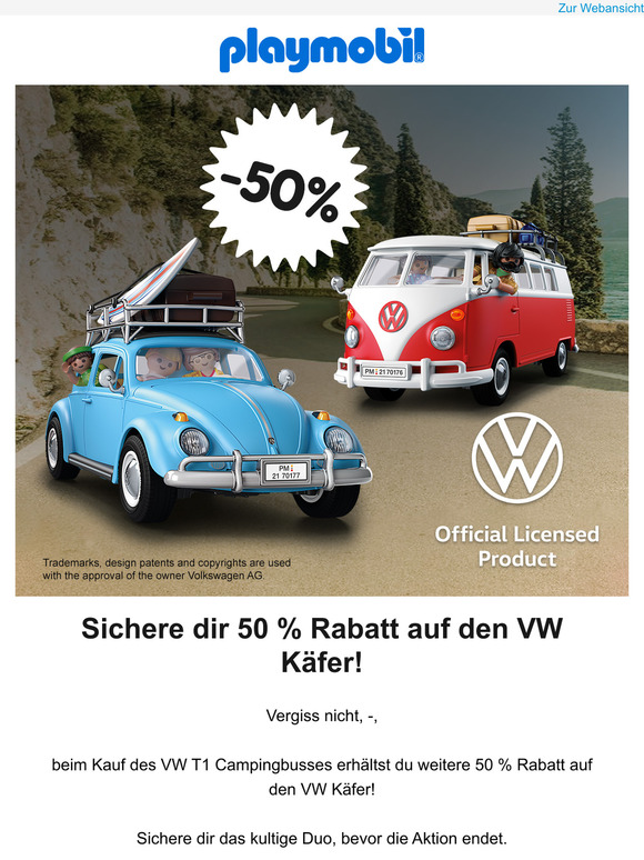 🚘 —! Klassiker sichern: Kauf den VW Bus, Käfer mit 50% Rabatt!