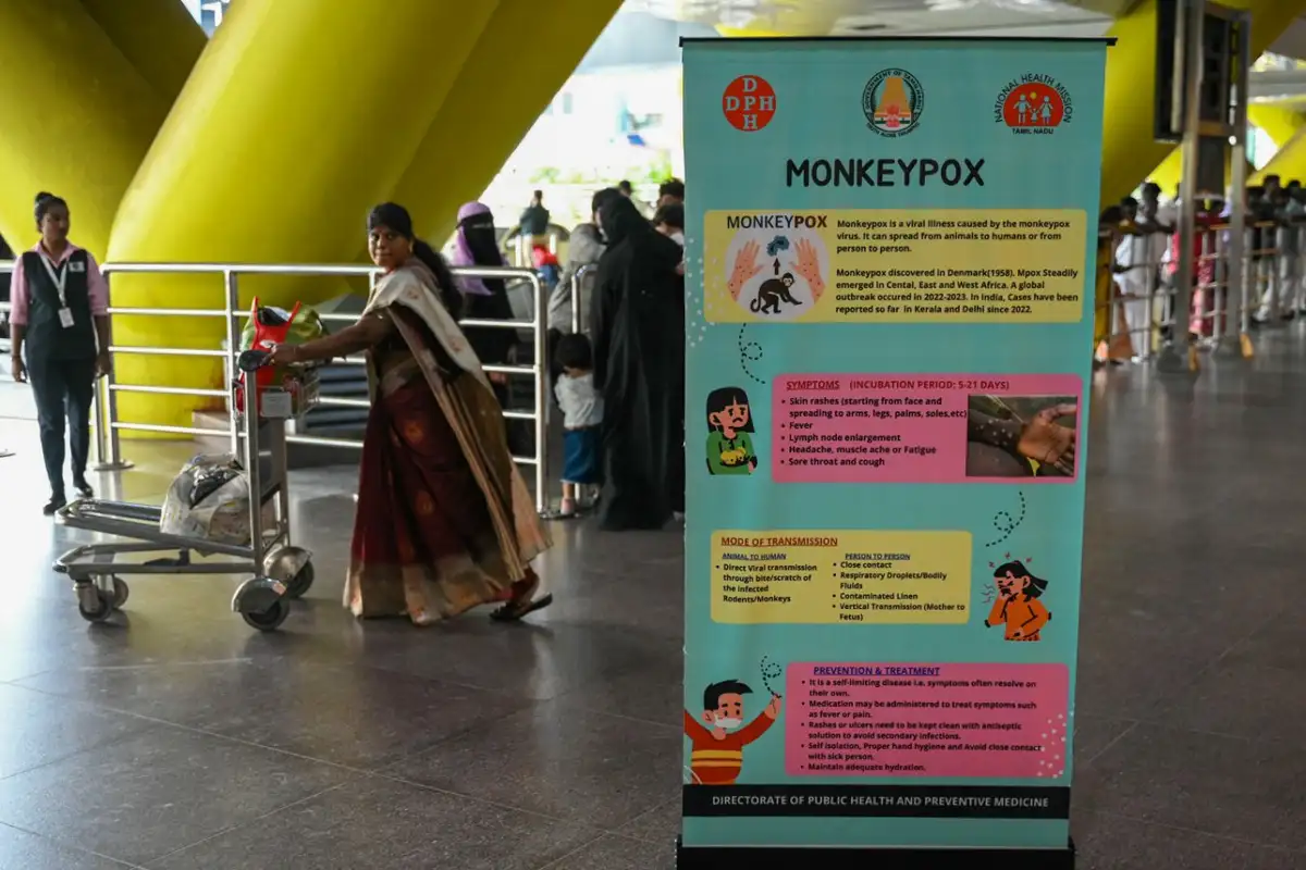 Will mpox become a global pandemic like covid-19?. Image leads to article.