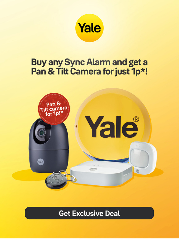 1p OFFER | Save £49.98 on a Pan & Tilt Indoor Camera 💰