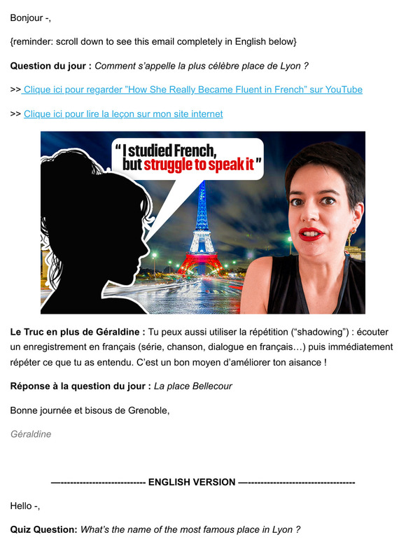 🇫🇷 Does this story sound / feel familiar? ❤️ [Weekly lesson]