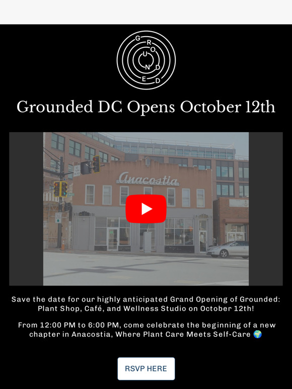 The Grounded Brick + Mortar Opens October 12th!
