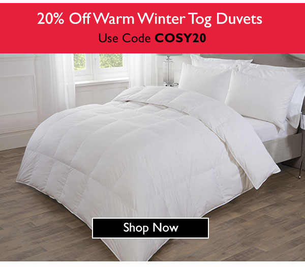 Julian Charles Early bird offer Save 20 on cosy home essentials