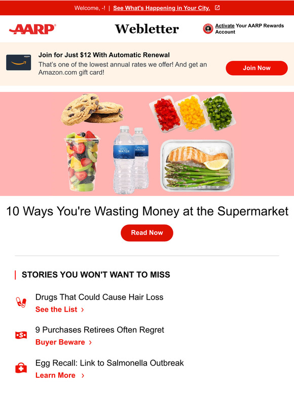 AARP —, 10 Ways You're Wasting Money at the Supermarket Milled