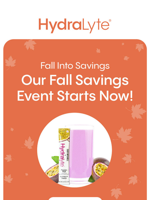 Our Fall Savings Event 🍂