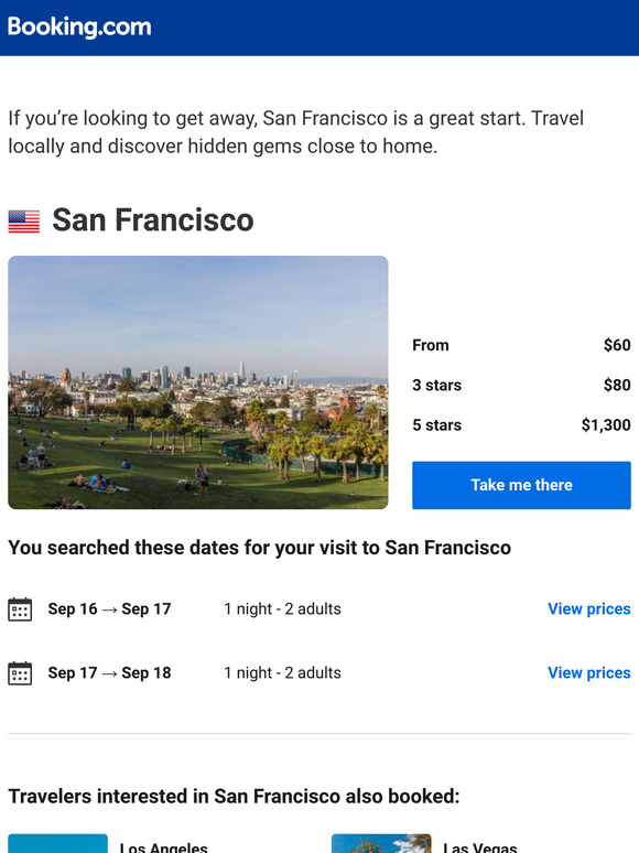 Deals in San Francisco from $60 for September