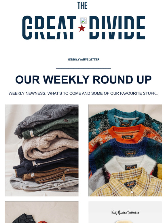 THIS WEEKS SHOPPING GUIDE  | AW24 FRIZMWORKS BEST BITS / NEW KNITWEAR / WHATS COMING SOON