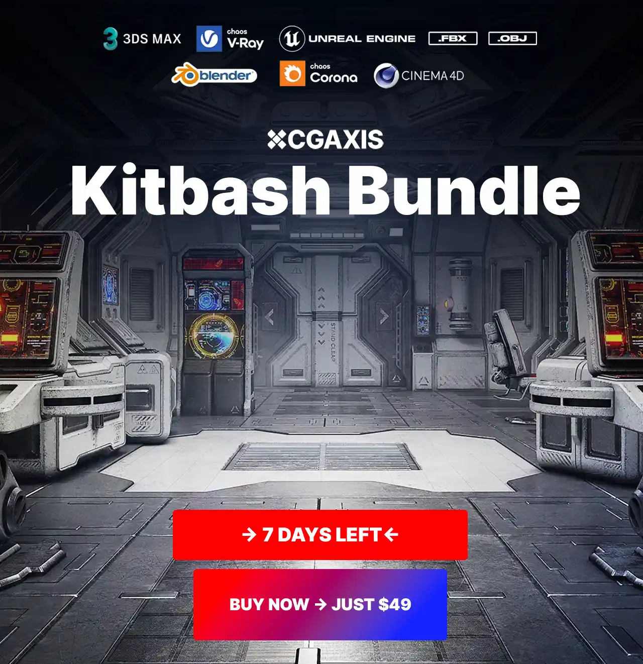 CGAXIS: 🚀 Artist, Only 7 Days Left – Discover the Space Station ...