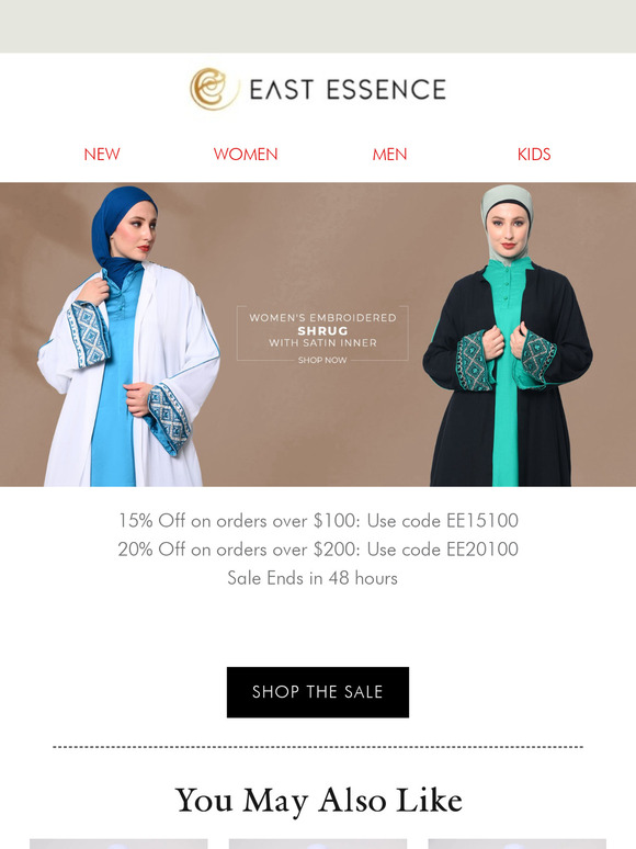 Fall sale is here. Get upto 20% off your order