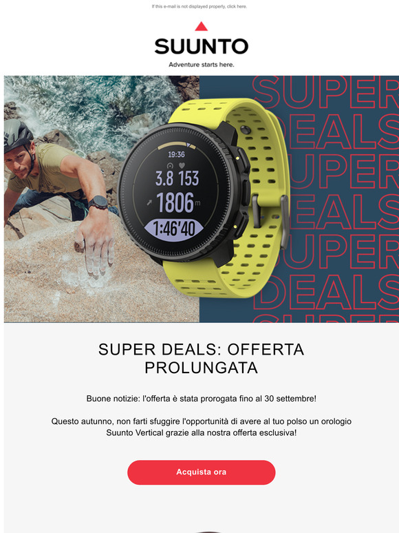 Super Deals: Offerta prolungata!