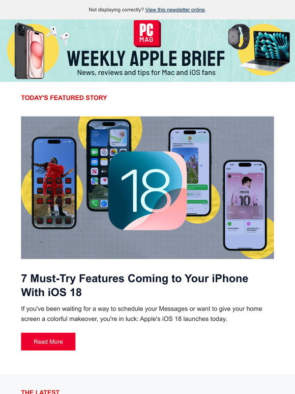 PCMag: 7 Must-Try Features Coming to Your iPhone With iOS 18 | How To ...