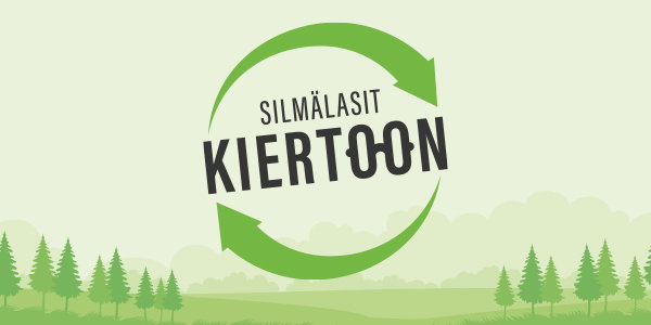 Tuo vanhat silmälasisi kiertoon